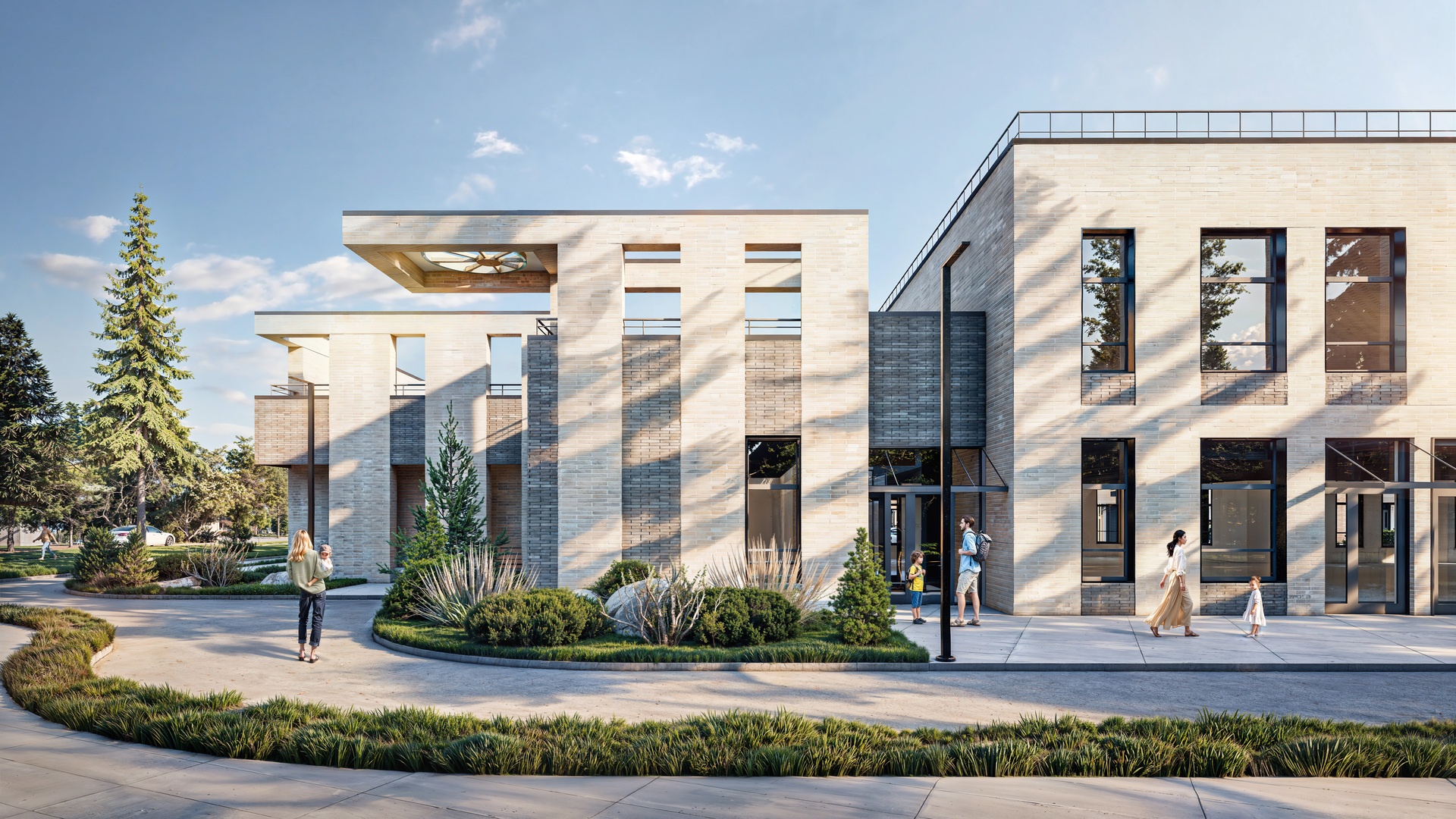 Многофункциональный центр 863 м²